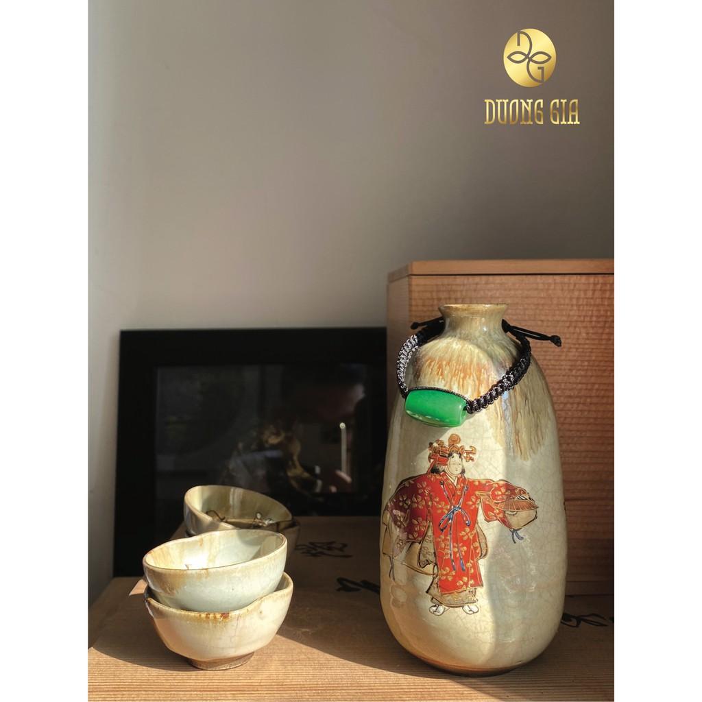 Vòng tay sợi chỉ Lu Thống Ngọc - Trầm Hương Dương Gia kỵ tà, hút lộc, may mắn