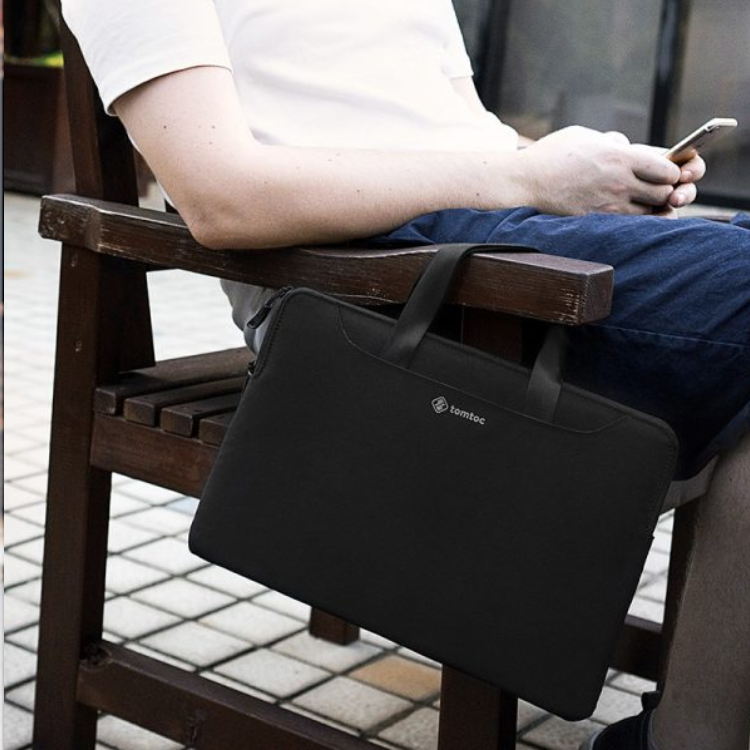 Túi Xách Chống Sốc Tomtoc (USA) Slim HandBag Dành Cho Macbook Pro/Air 13'' (A21-C01D) Chính Hãng