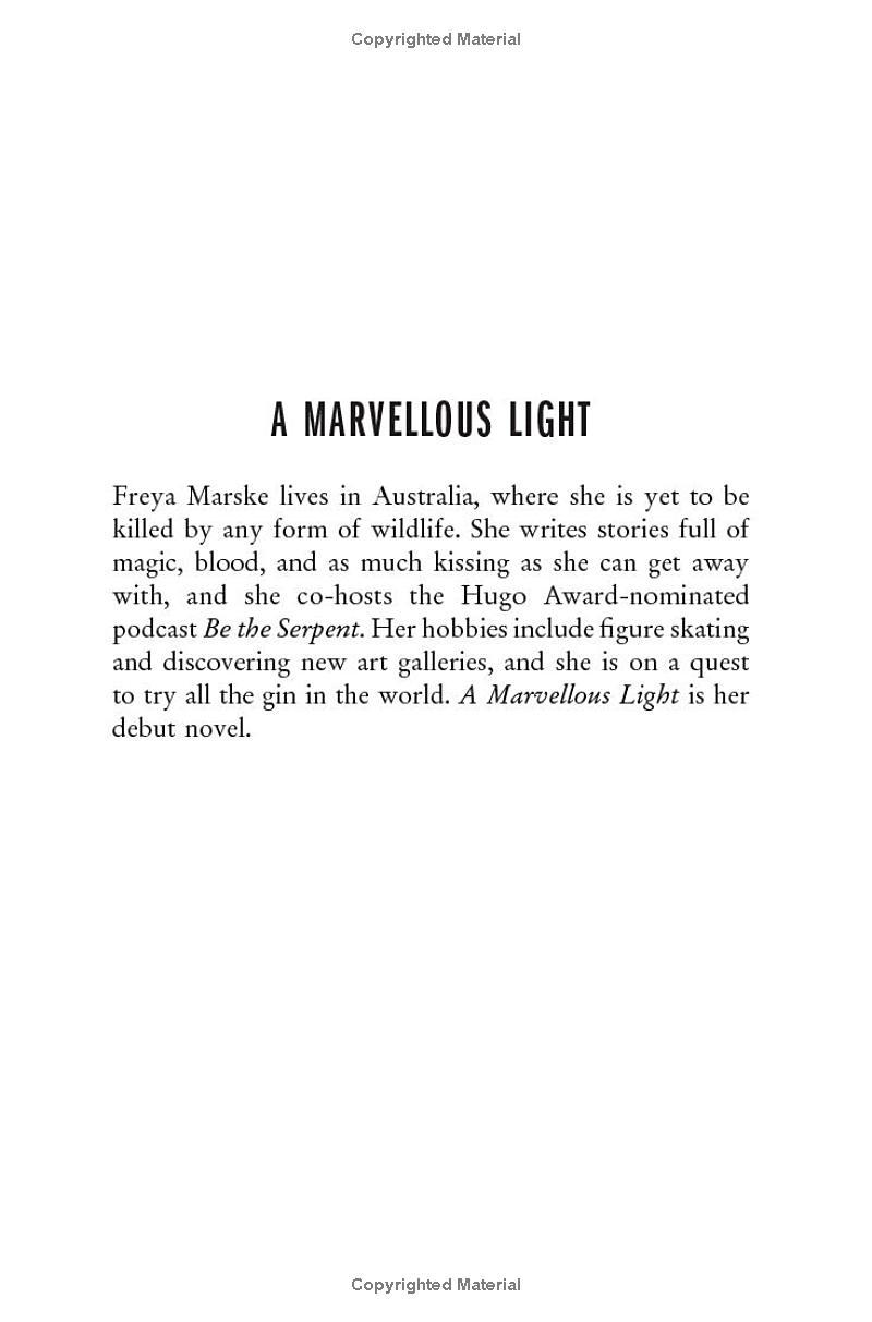 Sách ngoại văn: A Marvellous Light