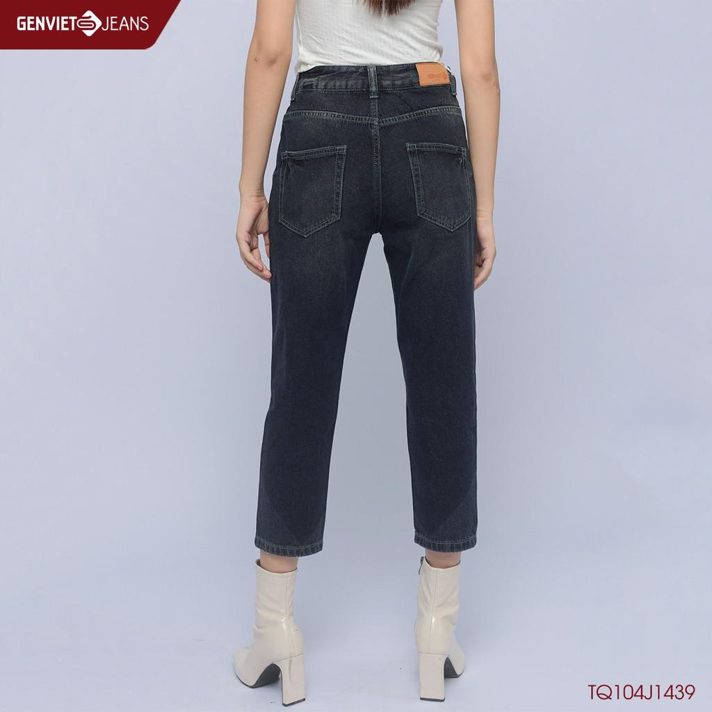 Quần dài jeans Nữ TQ104J1439 GENVIET JEANS