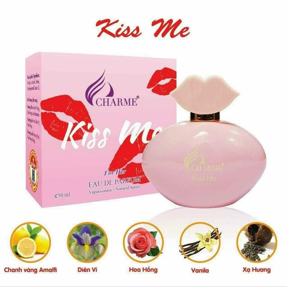 Nước Hoa Nữ Charme Kiss Me 50ml