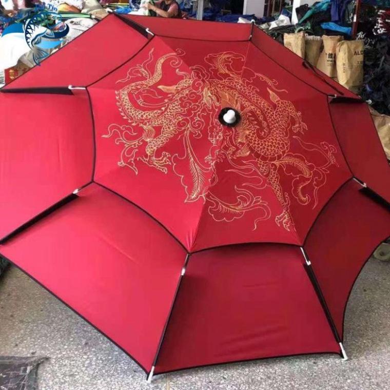 Ô Dù 2 Tầng Kim Long Cao Cấp -Đủ Màu  - sale to