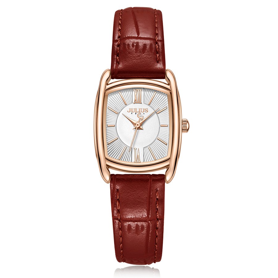 Đồng hồ nữ Julius thời trang dây da Ja-1364
