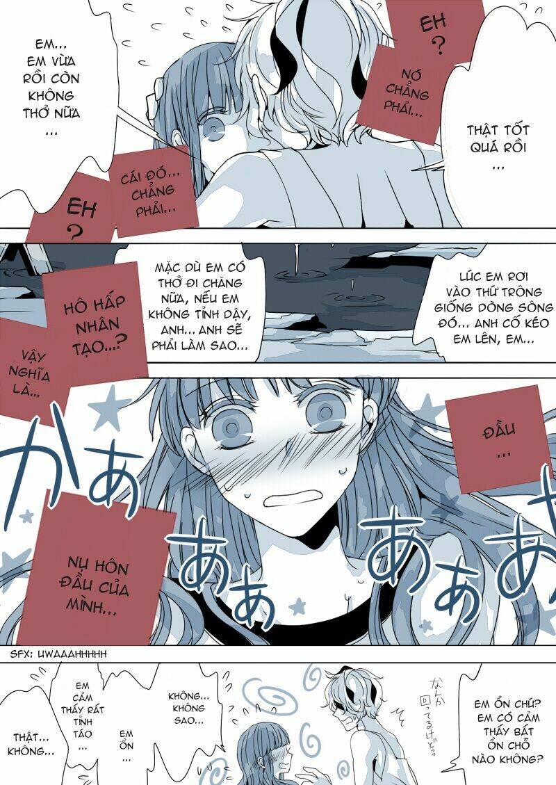 ib doujinshi - labyrinth of the blue king chapter 5 6