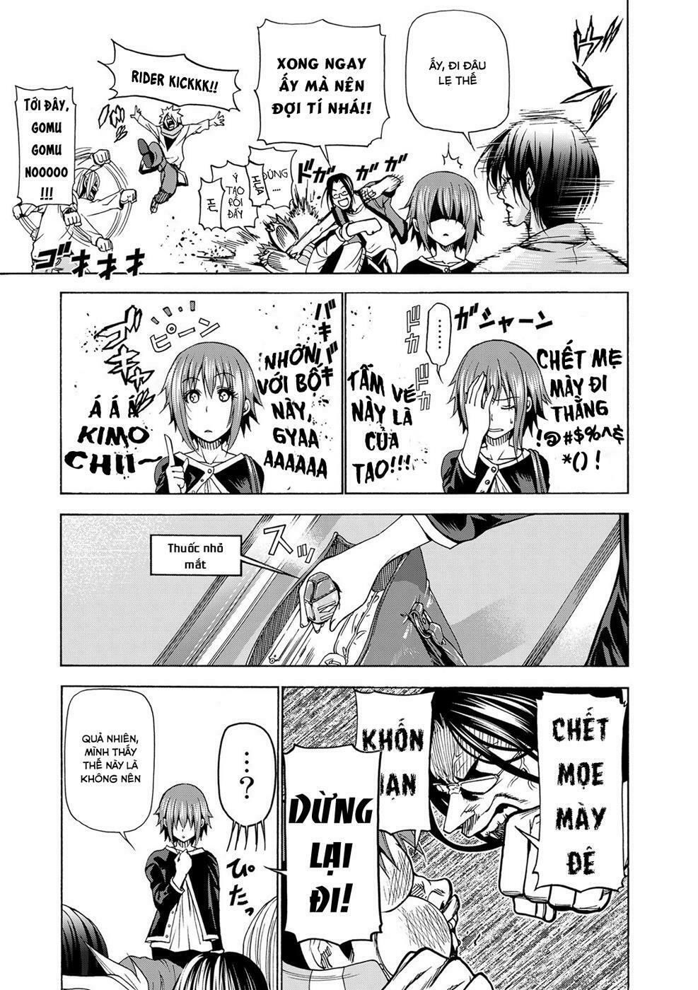 cô gái thích lặn - grand blue chapter 23 27