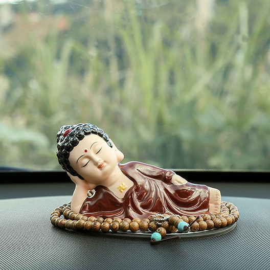 Tượng Phật nằm niết bàn - Phật Ông áo nâu