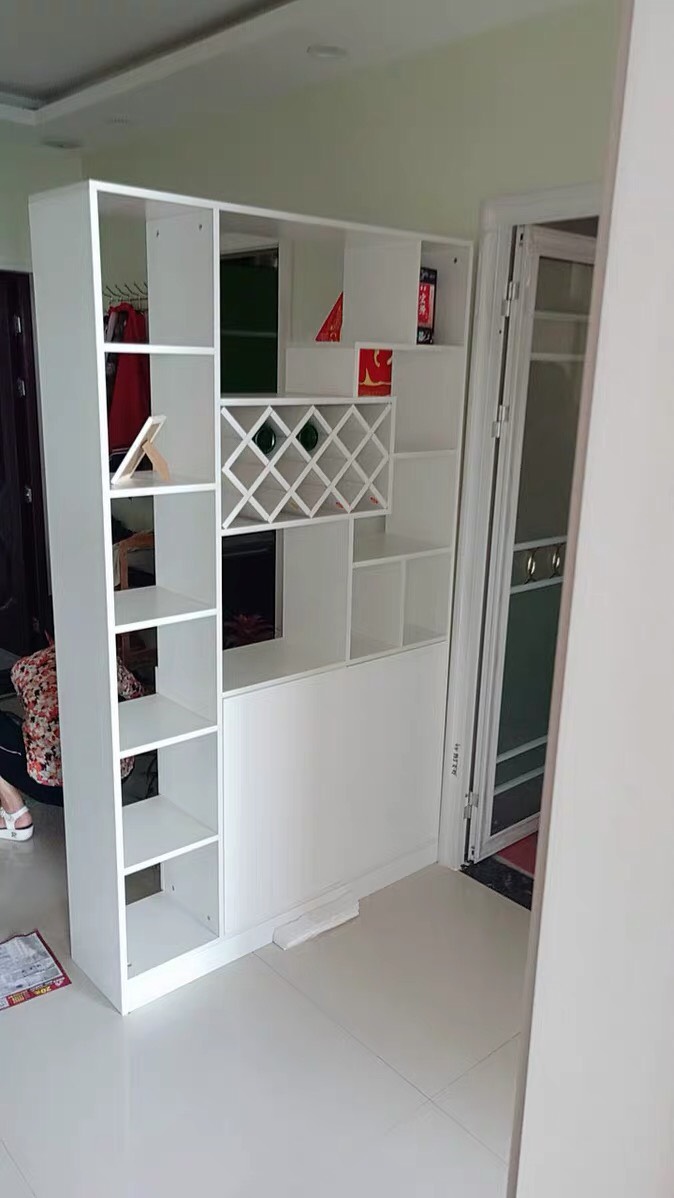 KỆ TRANG TRÍ PHÒNG KHÁCH, KIÊM TỦ RƯỢU, KIÊM VÁCH NGĂN PHÒNG TR604