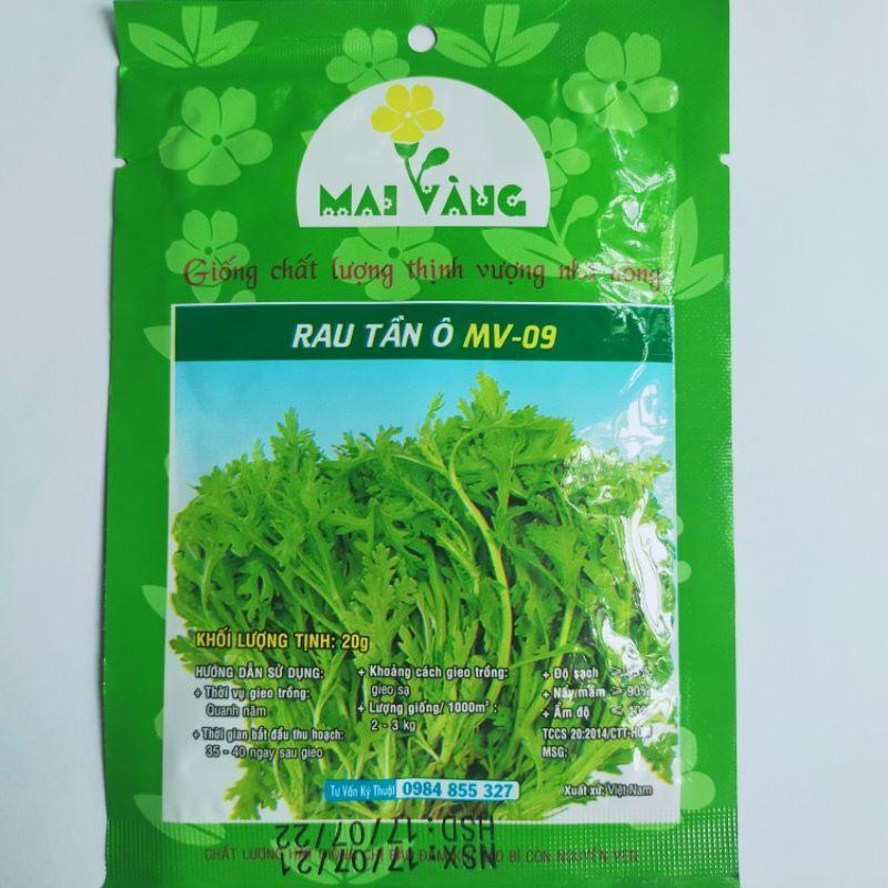 Hạt giống Rau Tần Ô nếp , đóng gói 20gr