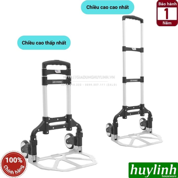 Xe kéo - đẩy hàng 2 bánh rút gọn Advindeq TL-85D - Tải trọng 85kg - Hàng chính hãng