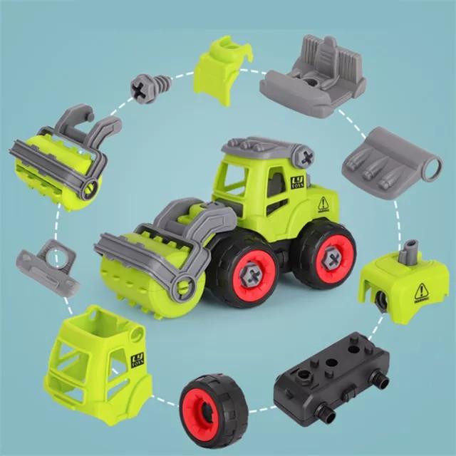 Đồ chơi trẻ em xe công trình Mitolo bộ mô hình 4 xe đồ chơi ô tô xe tải cho bé LY028