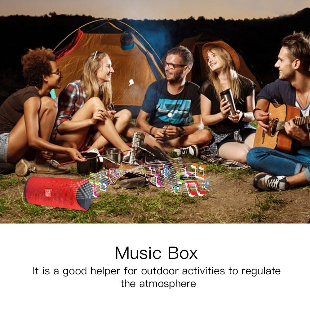 Âm thanh chống nước Loa không dây Bluetooth TWS Kết nối Bluetooth 5.0 Âm thanh vòm Cuộc gọi rảnh tay Thẻ TF Đài FM Loa AUX Màu sắc: Xanh lục