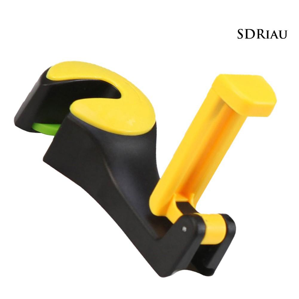 Giá Đỡ Điện Thoại Gắn Ghế Ngồi Xe Hơi 2 Trong 1 Tiện Dụng