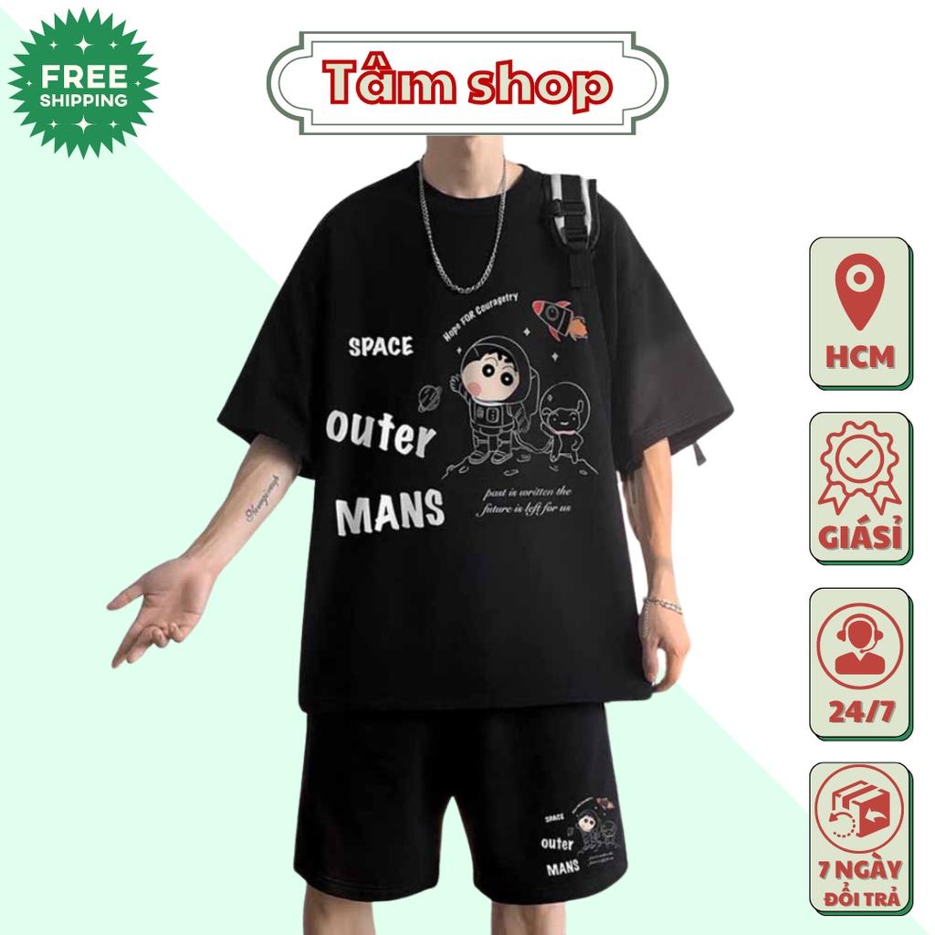 Đồ Bộ Thể Thao Nam Nữ SPACE - Set Quần Áo bốn mùa đẹp cao cấp mặc nhà đi chơi thoải mái 03