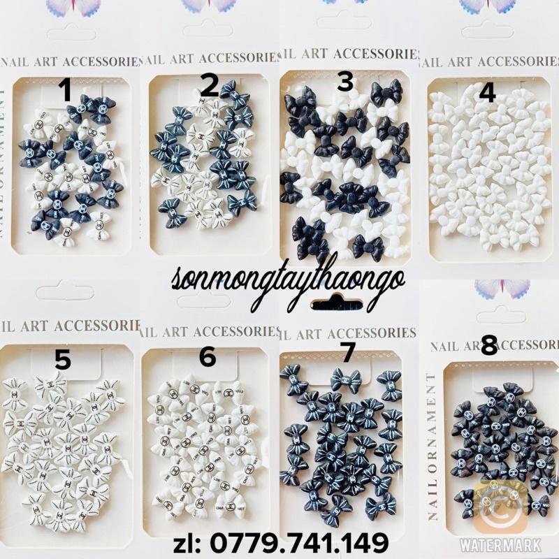 Charm nơ đính móng dành cho Nail siêu dễ thương