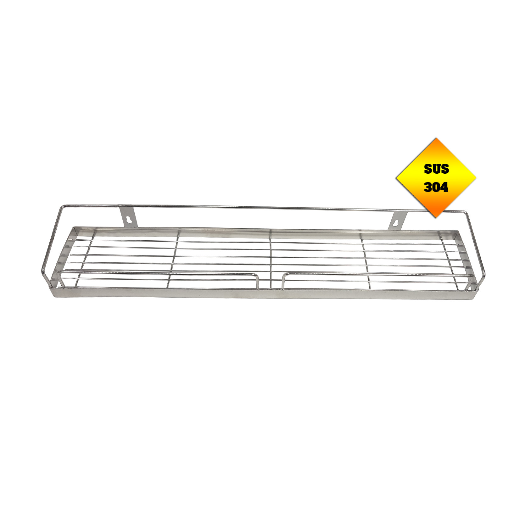 Kệ gia vị 1 tầng INOX SUS 304 -12 x 60cm