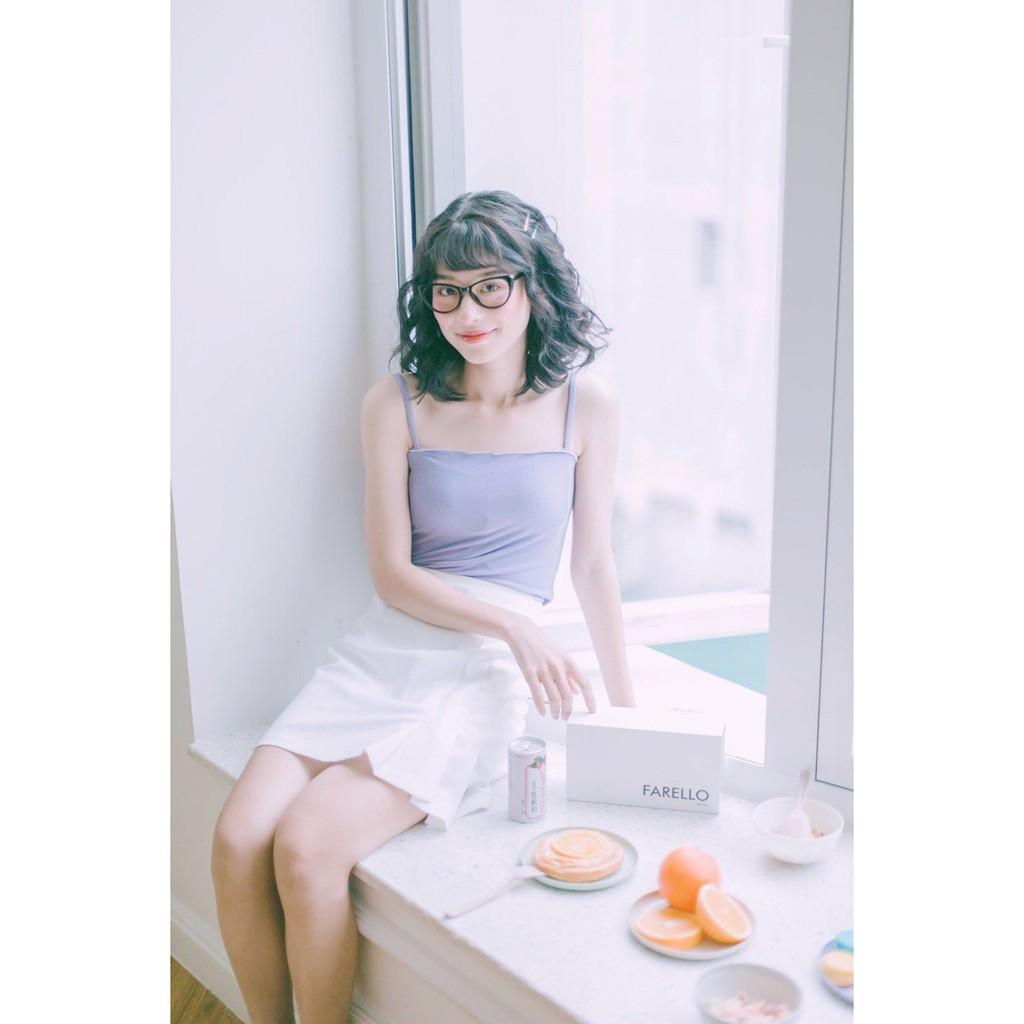Áo 2 Dây CropTop Sexy, Khoe Dáng Body Siêu Hot AB011