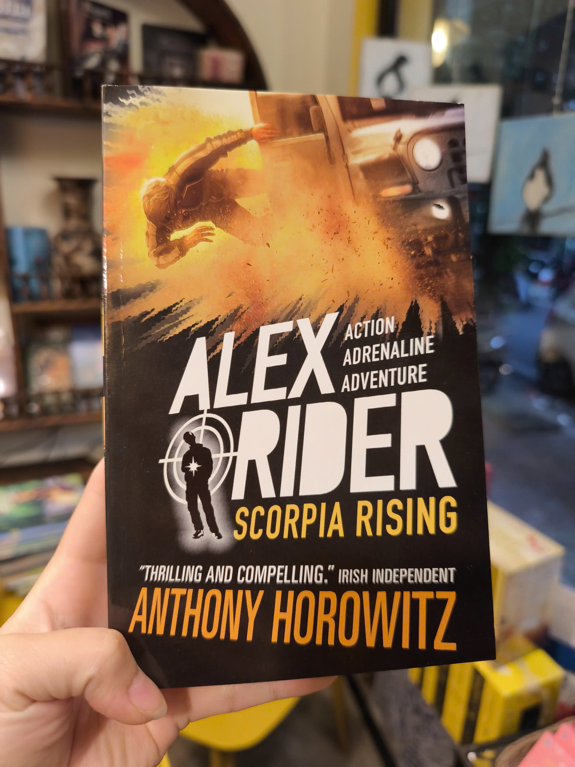 Sách - Alex Rider 9: Scorpia Rising by Anthony Horowitz