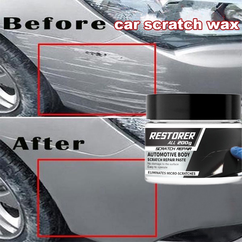 SÁP TẨY VẾT XƯỚC Xe Ô Tô, Kem Xóa Vết Trầy Xe Máy Restorer 200gr | Bảo Vệ Sơn Xe, Xóa Vết Trầy, Thẩm Mỹ