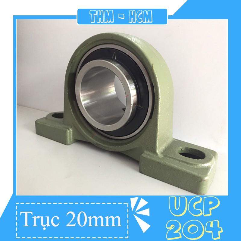 Gối đỡ vòng bi UCP204 đương kính trục 20mm