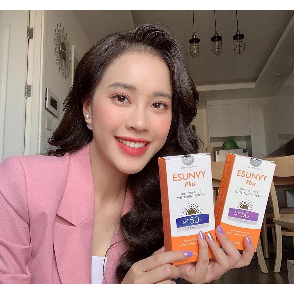 Kem chống nắng bảo vệ da tối ưu Esunvy Sun Care SPF 50+/ PA++++ Tuýp 30g/ 50g/ 70g