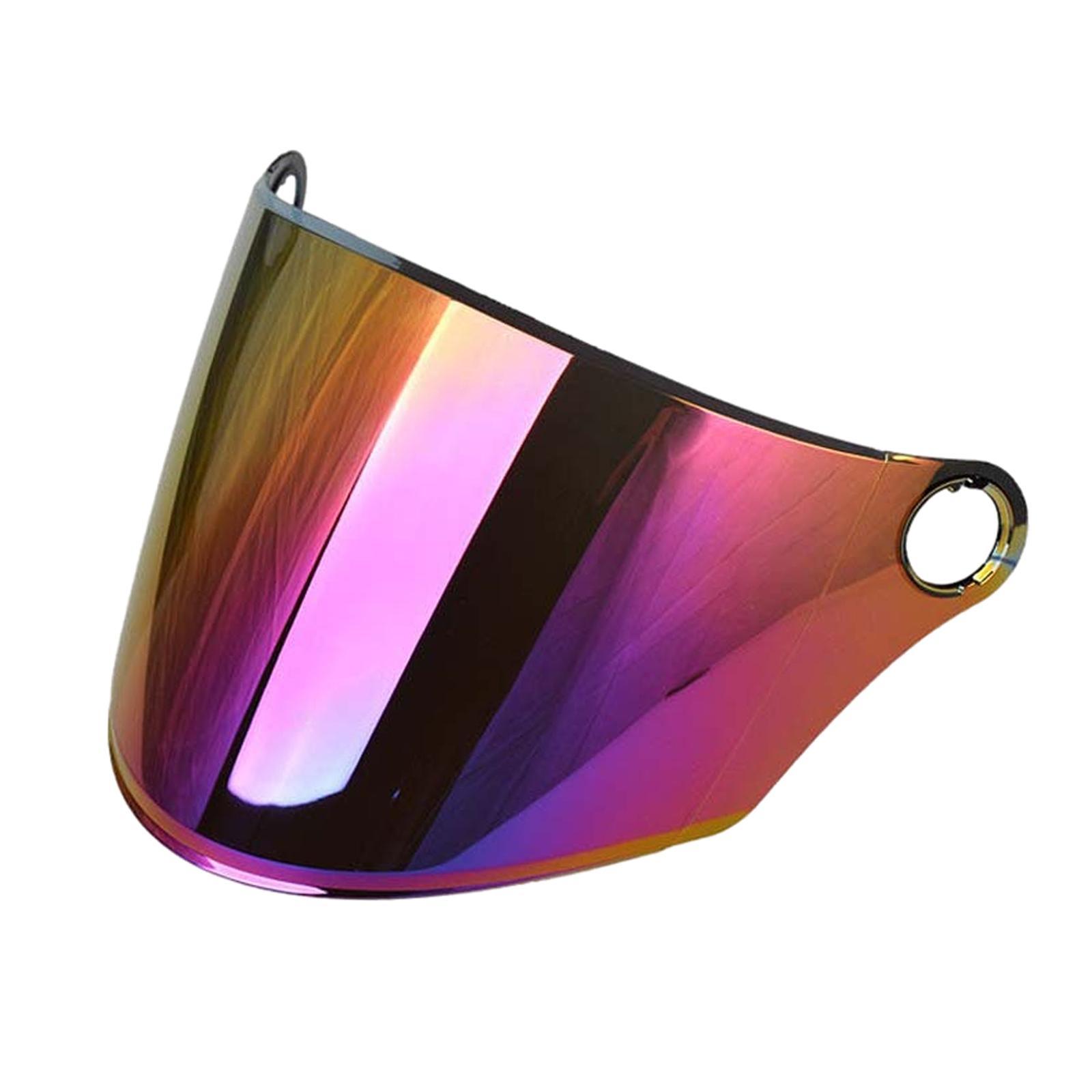 Visor Lens Replacement Colorful for Motorcycle    Long