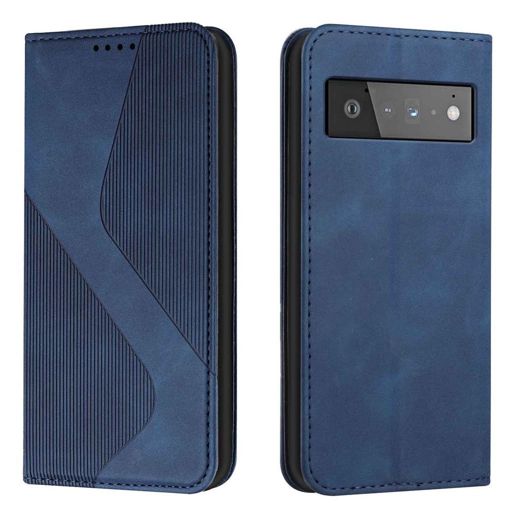 Ốp lưng kiểu ví họa tiết dập nổi cho điện thoại Google Pixel 6 Pro