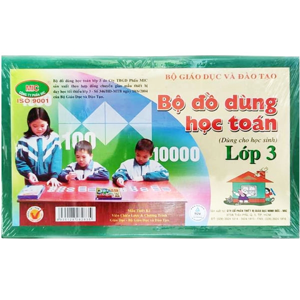 Bộ Đồ Dùng Học Toán Lớp 3 MIC