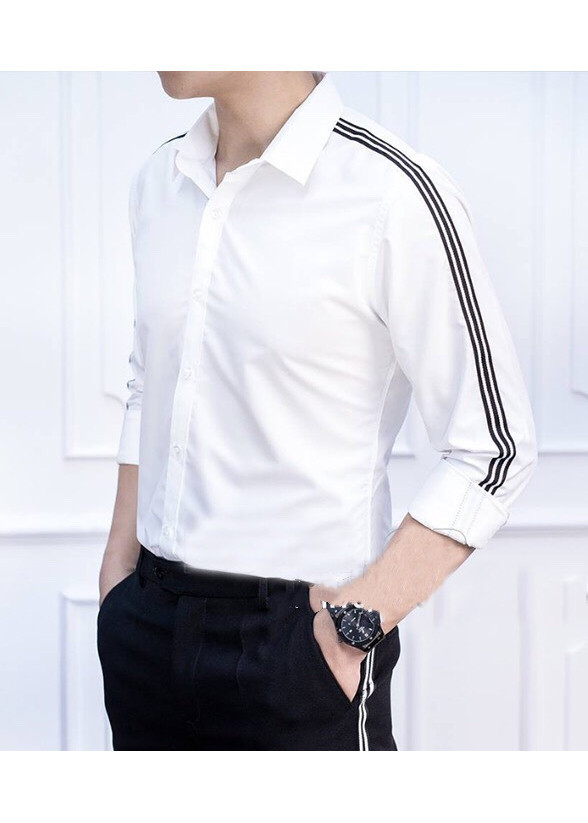 Áo sơ mi nam sọc tay cao cấp