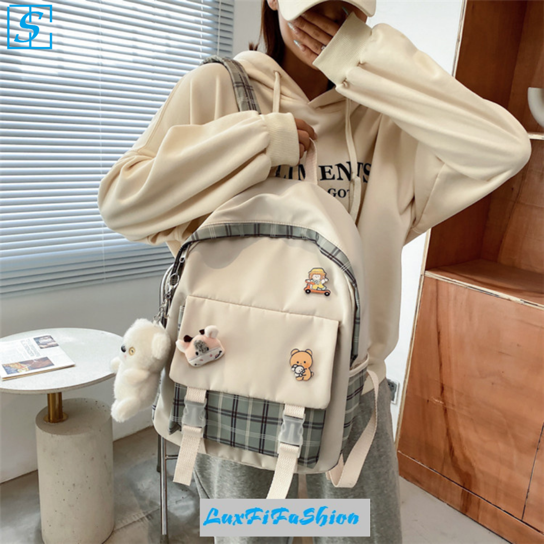 Balo Mini Siêu Dễ Thương, Thiết Kế Đơn Giản MÃ:LFFSB017