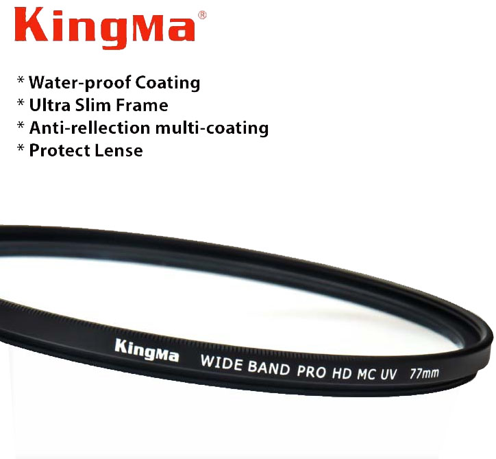 Kính lọc Filter Kingma MC UV, Hàng chính hãng