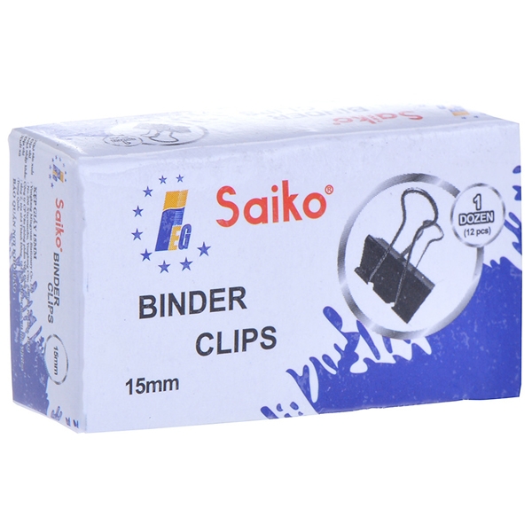 Kẹp Bướm Saiko 15mm (12 Cái/ Hộp)