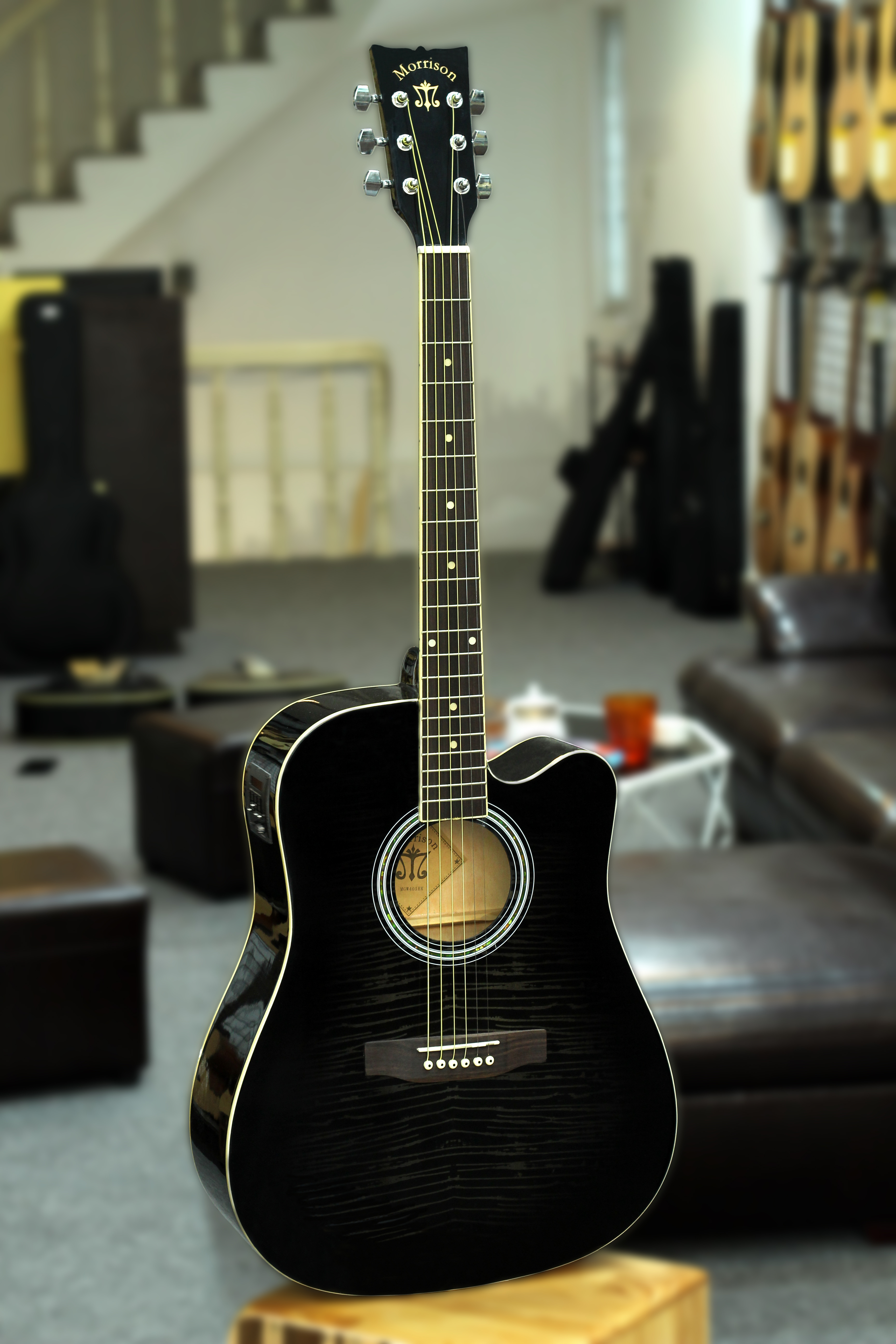 GUITAR ACOUSTIC MORRISON MGW-405CNA/405CBK/405BK