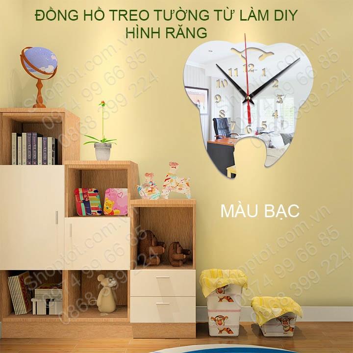 Đồng hồ treo tường hình răng-nha sĩ T25