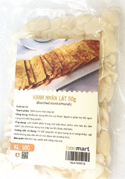 Hạnh nhân lát 50g