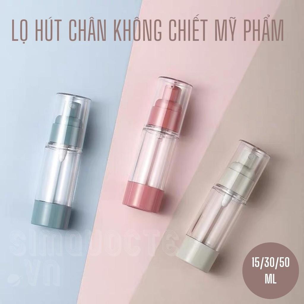 Lọ chiết mỹ phẩm dầu gội sữa rửa mặt hút chân không phong cách bắc âu CCC02