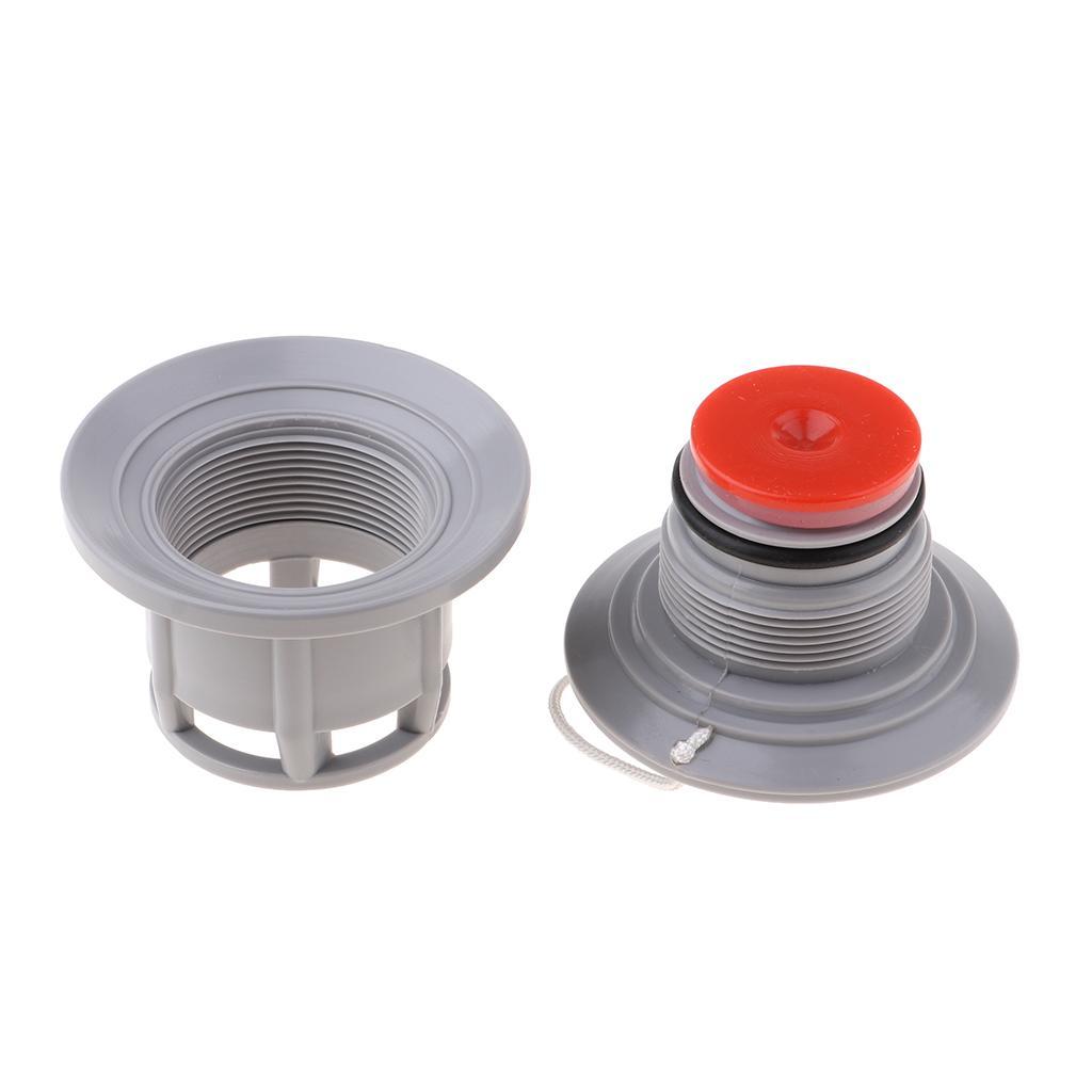 8 Holes Boat Air Valve Inflatable Air Safety Valve 2.5inch for Kayak Raft