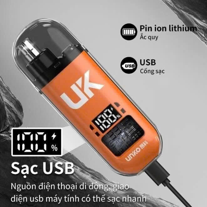 Máy tỉa lông mũi MÀU ĐEN - Hàng chính hãng