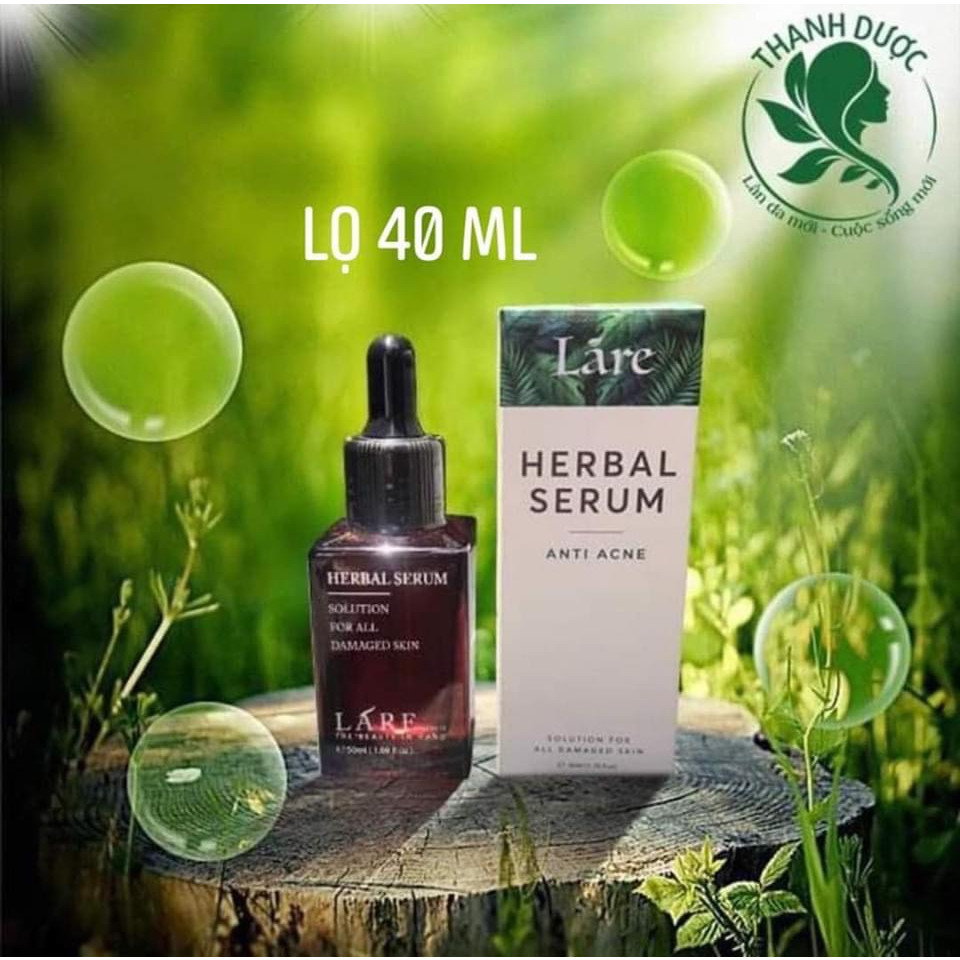 SERUM THẢO MỘC NGỪA MỤN HERBAL SERUM LÁRE