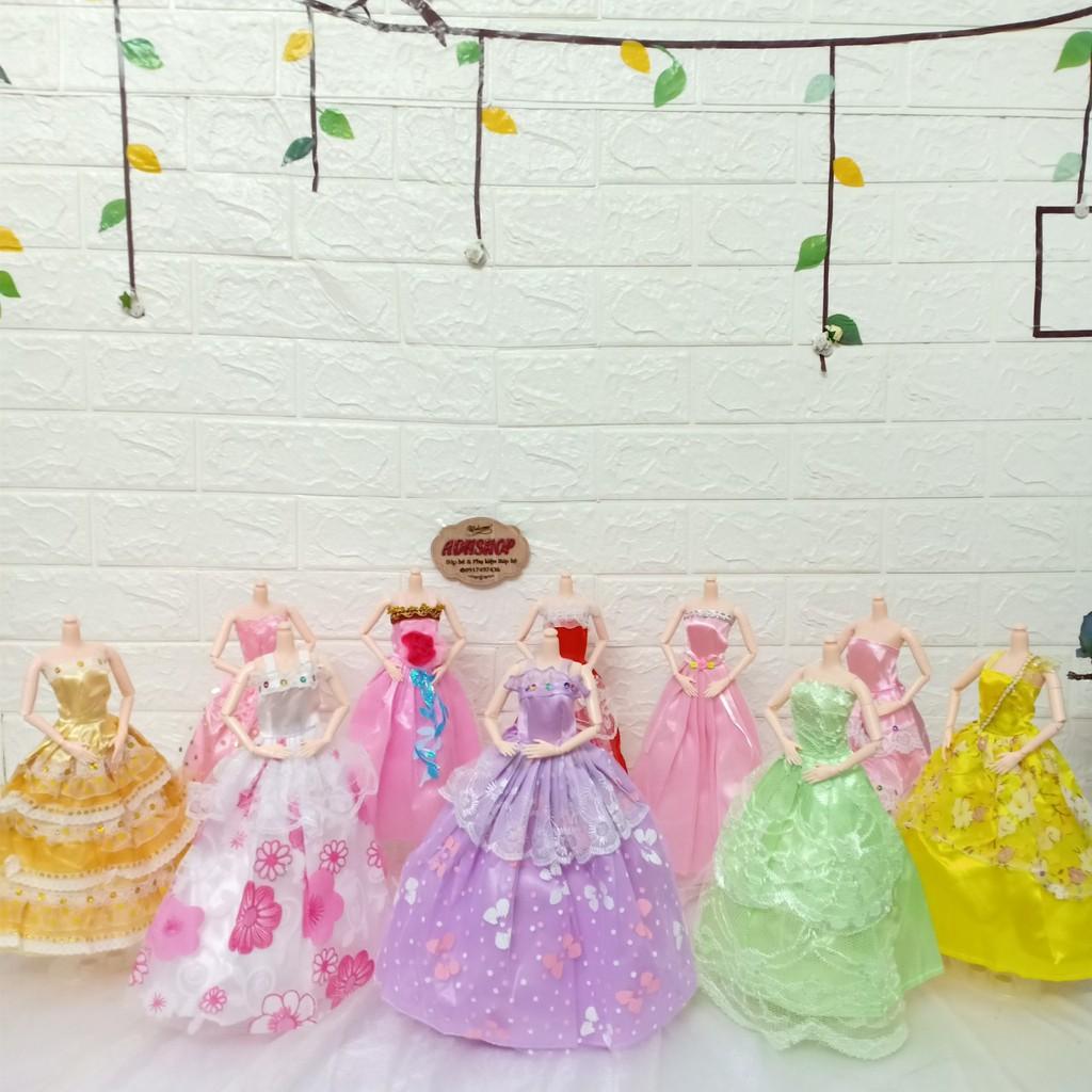 Váy Búp Bê Barbie 30cm Các Mẫu Dạ Hội Adhshop