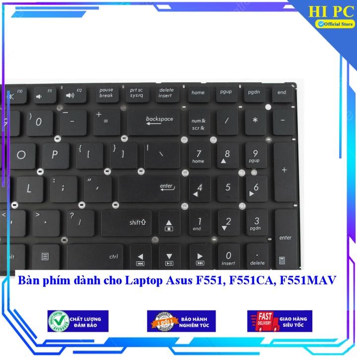 Bàn phím dành cho Laptop Asus F551 F551CA F551MAV - Hàng Nhập Khẩu