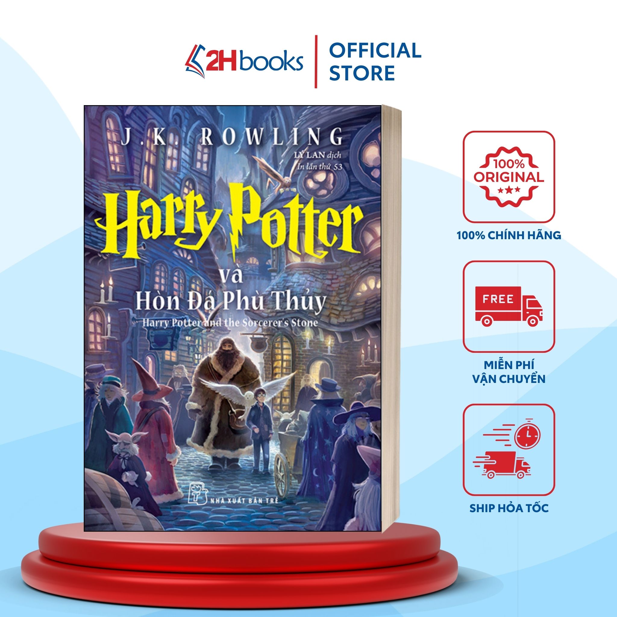 Sách- Boxset Harry Potter Trọn Bộ 7 Tập (Tái Bản 2023)- 2HBooks