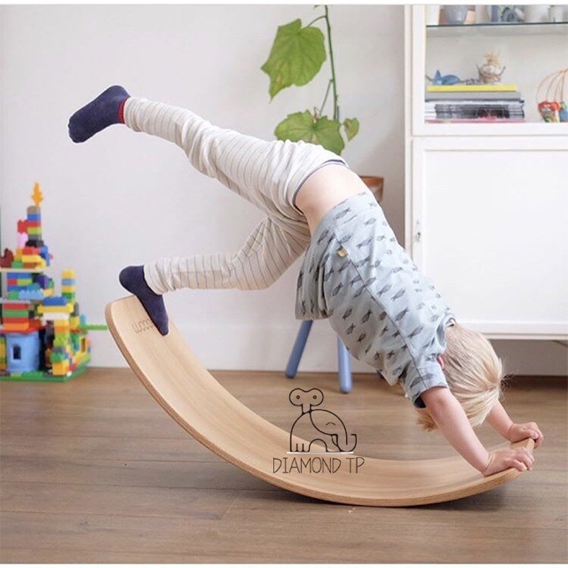 Ván thăng bằng, ván bập bênh Montessori, Steiner, Reggio joy board