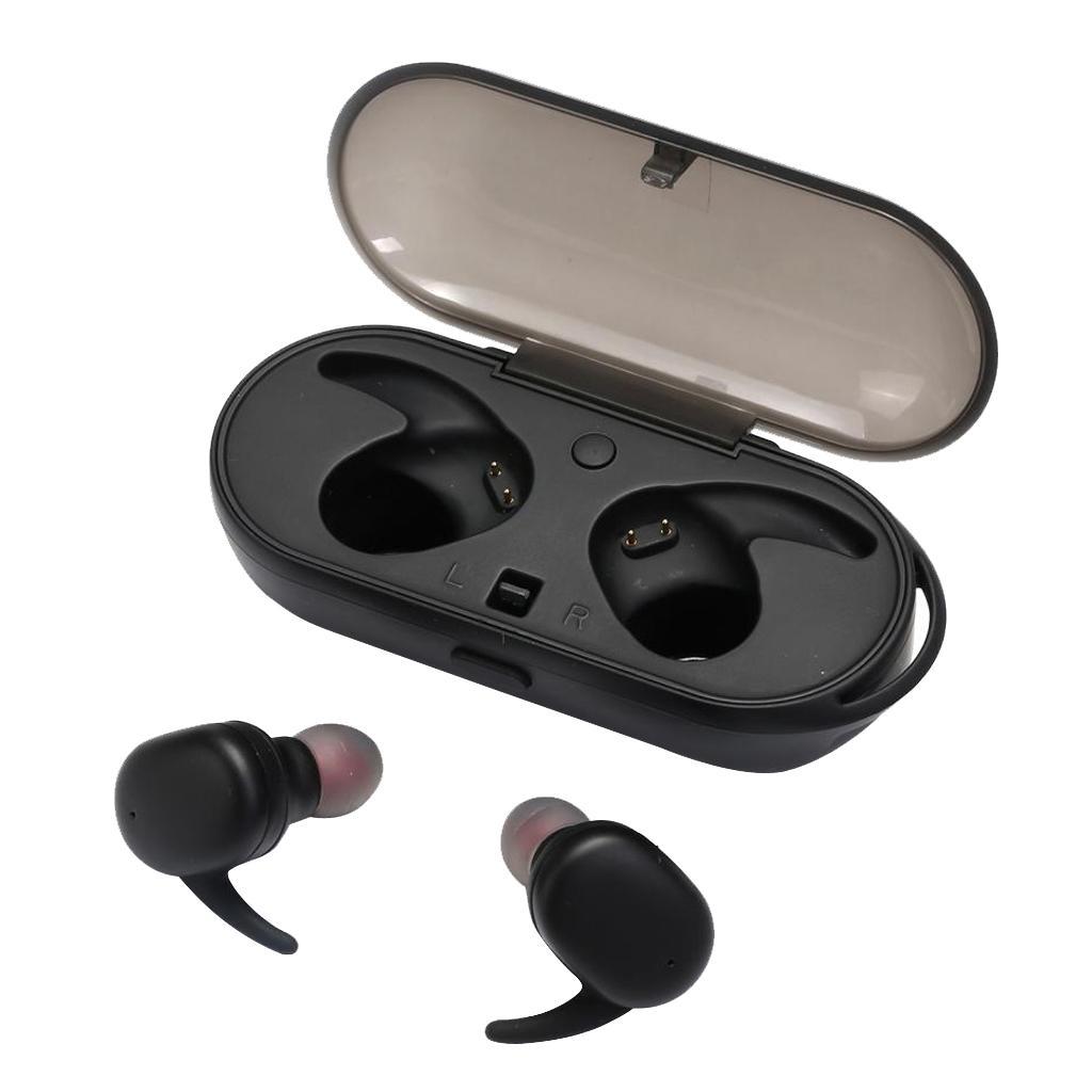 Wireless Bluetooth Earbuds Dual Stereo Earphones, in-Ear Headset with Mic,