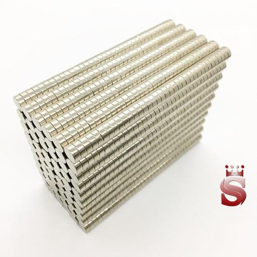 Nam châm viên tròn kích thước 8x3mm
