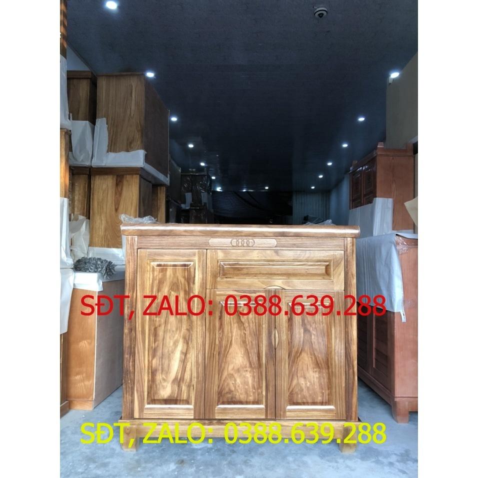 Tủ để giầy dép &amp; giá giầy gỗ hương xám