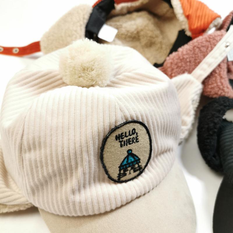 Bé Bé Trai Bé Gái Nón Mùa Đông Dày Plus Nhung Tai Ấm Cho Bé Sang Trọng Nón Lưỡi Trai Trẻ Em Beanies Cho 1-6y Trẻ Em Mũ Lưỡi Trai