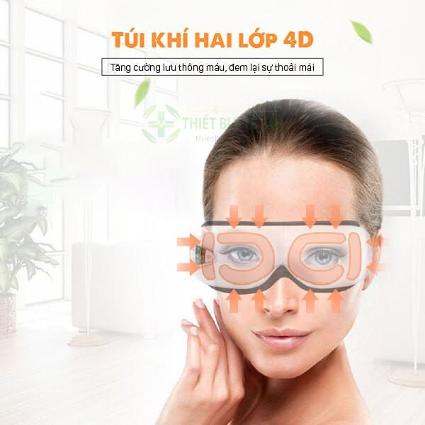 Máy Massage Mắt - Máy Mát Xa Mắt - Giảm Thâm Quầng, Loại Bỏ Vết Chân Chim, Xóa Bỏ Nếp Nhăn, Công Nghệ Nhật