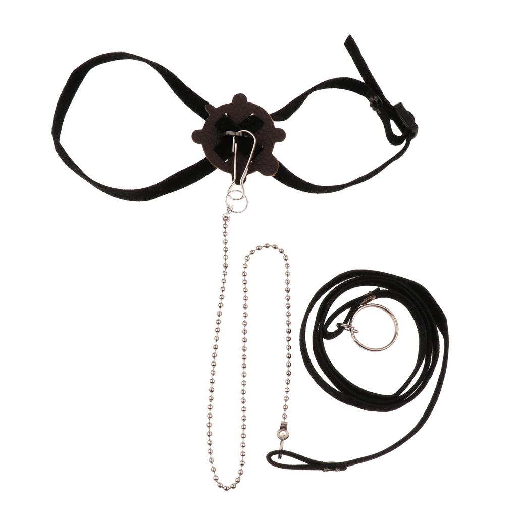 Adjustable Pet Turtle Harness Leash Lead for Small Pet Animal Outdoor Yellow