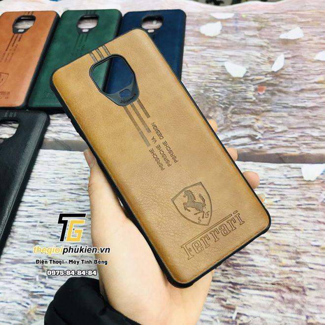 Ốp lưng Xiaomi Redmi Note 9 Pro Max, Note 9s silicon lưng da viền TPU dẻo