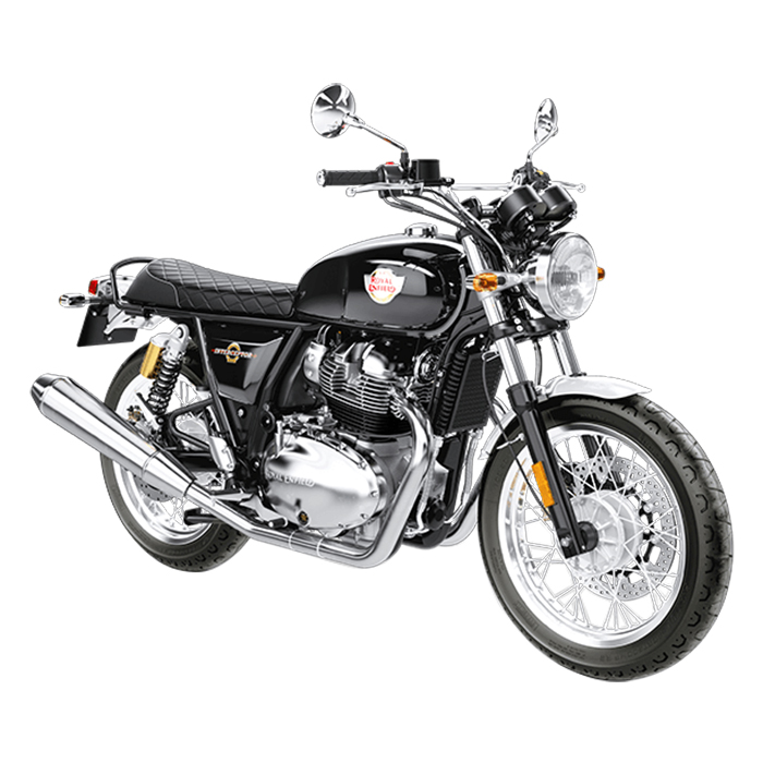 Xe Moto Royal Enfield Interceptor - Đen bóng